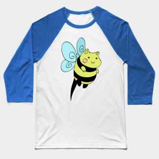 Cat Bumblebee Baseball T-Shirt